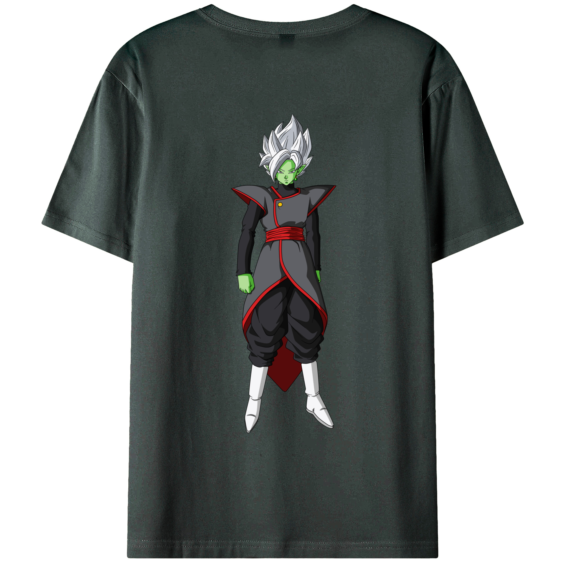 （画像用） ドラゴンボール ベジット DRAGON BALL Vegetto 綿100％ メンズ半袖Tシャツ（バックプリント） 通気性